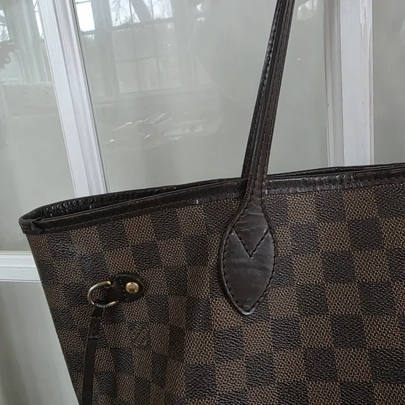 Louis Vuitton Tote Bag Ebene Neverfull MM Damier - Picture 3 of 13